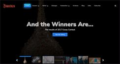 Desktop Screenshot of fountainmagazine.com